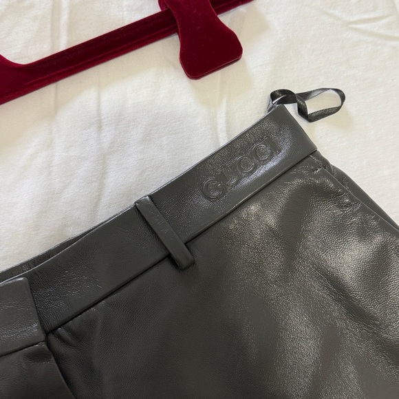 Gucci Leather Shorts - Picture 2 of 8